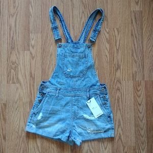 Forever 21 Jean short overalls